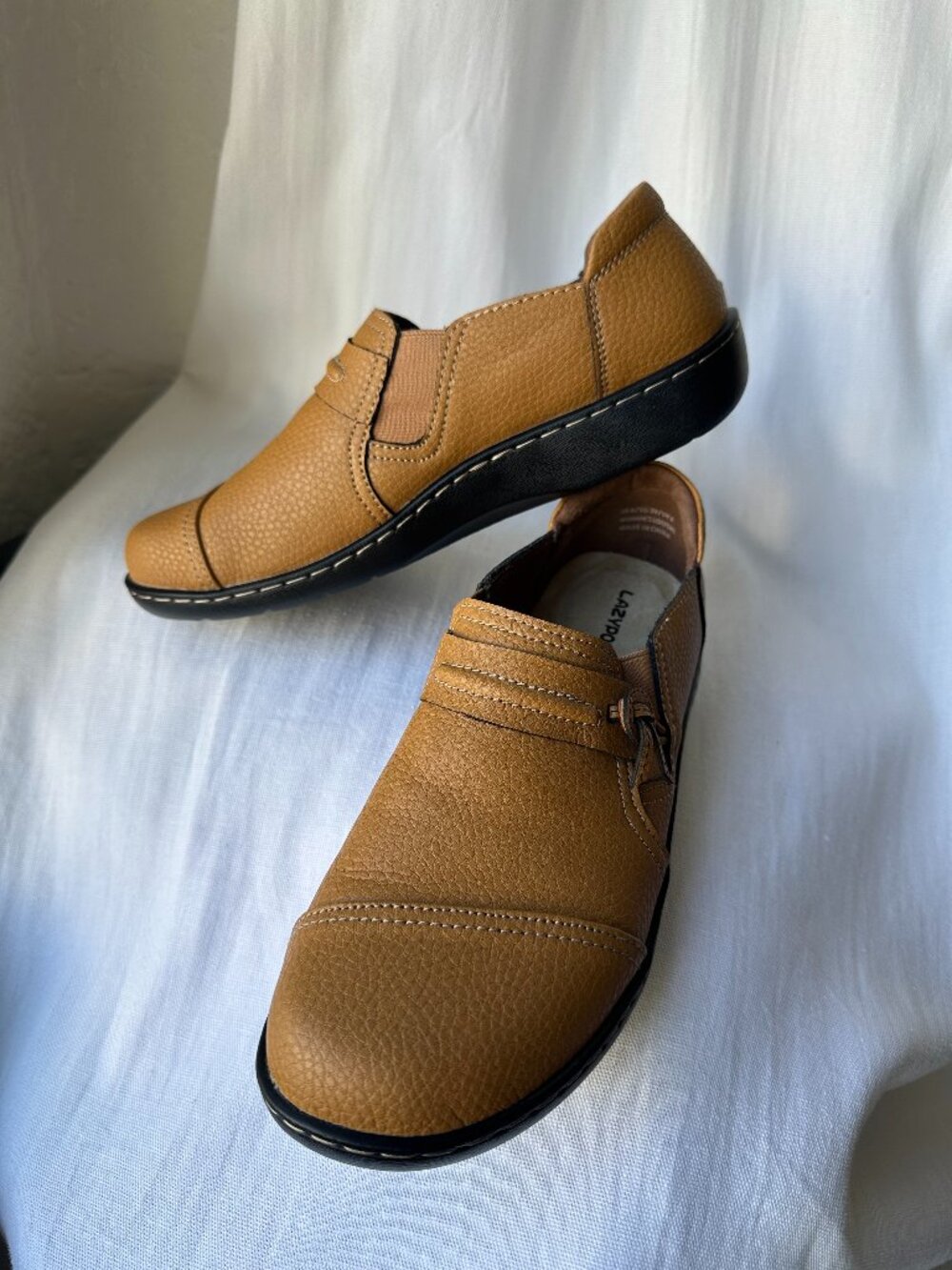 Lazypop Women’s Brown Comfort Loafers Slip-On Shoes US 8 EU 39 NWOT